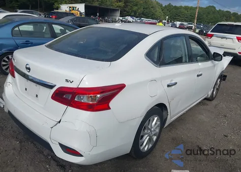 2017 Nissan Sentra Sv z USA, uszkodzony, nr VIN 3N1AB7AP9HY273042